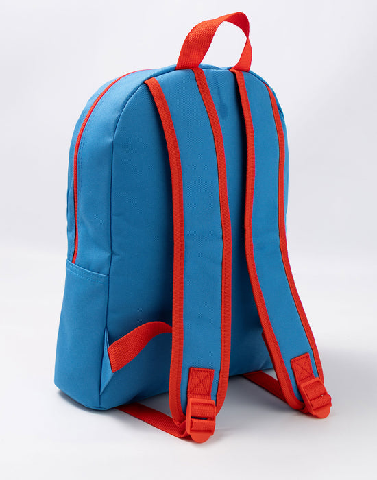 Marvel Spiderman Face Boys Red Backpack