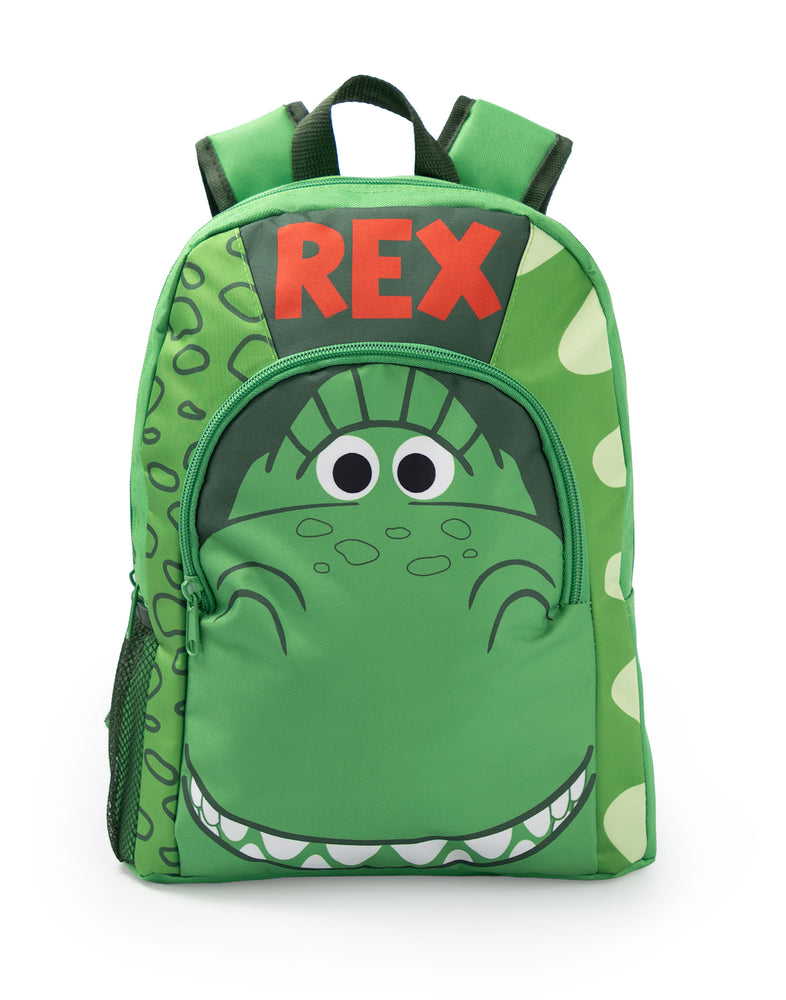 Disney Toy Story Rex Boys Green Backpack