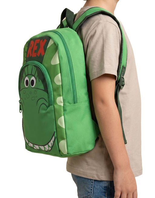 Disney Toy Story Rex Boys Green Backpack