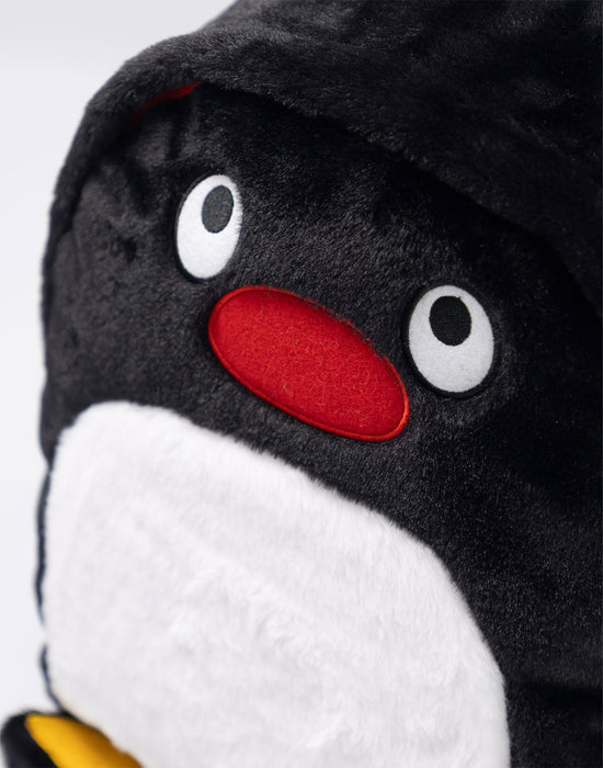 Pingu Furry Character Unisex Kids Black Backpack