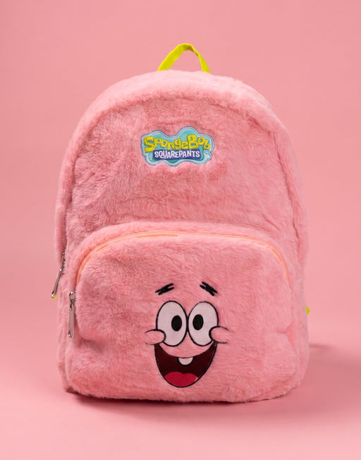 SpongeBob SquarePants Patrick Unisex Kids Pink Furry Backpack