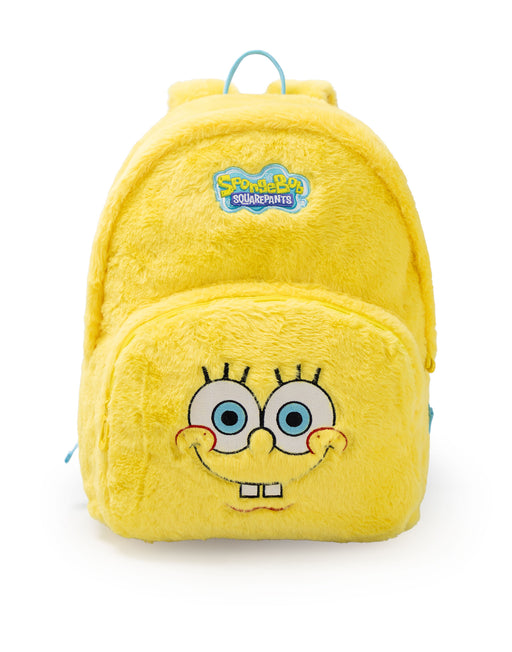 SpongeBob SquarePants Furry Face Unisex Kids Yellow Backpack