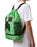 Minecraft Creeper Face Unisex Kids Green Backpack