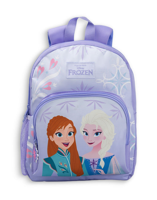 Disney Frozen Anna & Elsa Girls Purple Backpack