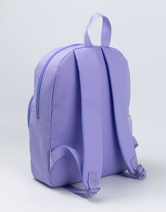 Disney Frozen Anna & Elsa Girls Purple Backpack