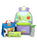 Disney Toy Story Buzz Unisex Kids Green 4 Piece Backpack Set