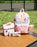 Disney Princess Multi Character Girls Pink 4 Piece Backpack Set