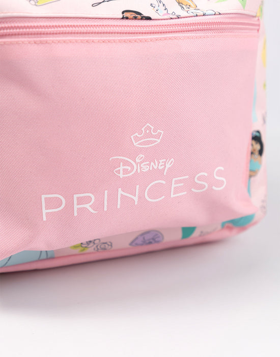 Disney Princess Multi Character Girls Pink 4 Piece Backpack Set