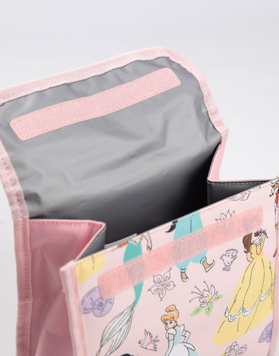Disney Princess Multi Character Girls Pink 4 Piece Backpack Set