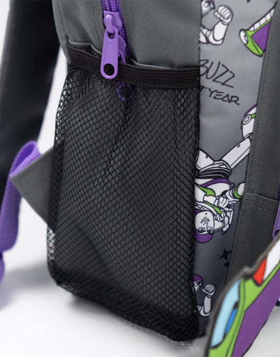 Disney Toy Story Buzz Wings Boys Grey Backpack