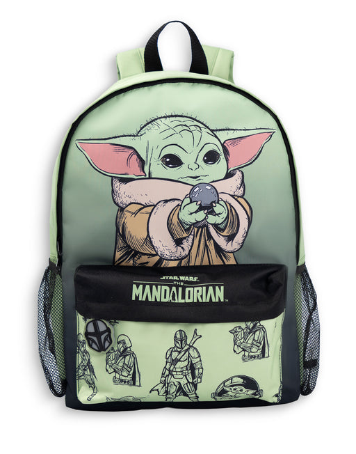 Star Wars Grogu Boys Green Backpack