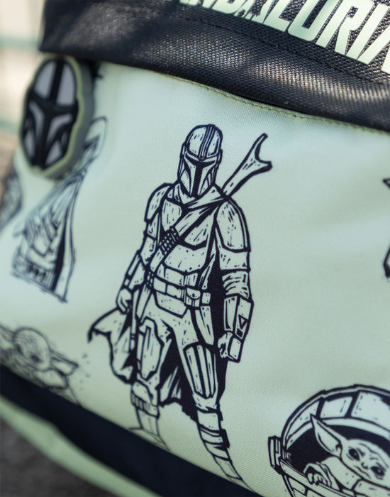 Star Wars Grogu Boys Green Backpack