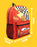 Disney Cars Lightning Mcqueen Boys Red 4 Piece Backpack Set