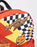Disney Cars Lightning Mcqueen Boys Red 4 Piece Backpack Set