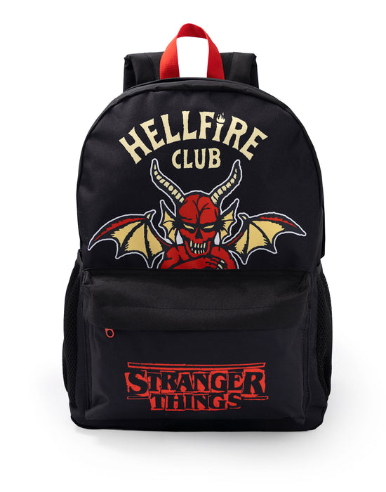 Stranger Things Hellfire Club Unisex Black Backpack