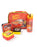Disney Cars Lightning McQueen Boys Red Lunch Bag Bottle and 3 Snack Pot