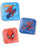 Spiderman Eyes Boys Red Lunch Bag Bottle and 3 Snack Pot