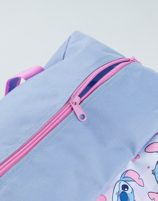 Lilo & Stitch Multi Character Girls Pink 6 Piece Luggage Set