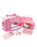Hello Kitty Hearts Girls Pink 6 Piece Luggage Set
