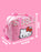 Hello Kitty Hearts Girls Pink 6 Piece Luggage Set