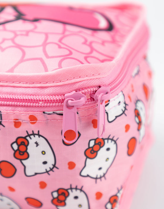 Hello Kitty Hearts Girls Pink 6 Piece Luggage Set