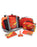 Disney Cars Lightning McQueen Boys Red 6 Piece Luggage Set