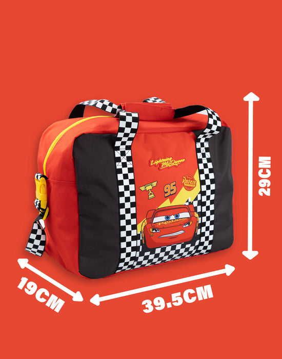Disney Cars Lightning McQueen Boys Red 6 Piece Luggage Set