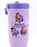 KPop Demon Hunters Huntrix Girls Pink Straw Water Bottle