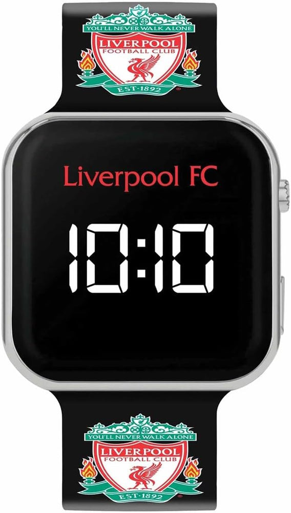Liverpool FC Badge Unisex Kids Black Watch