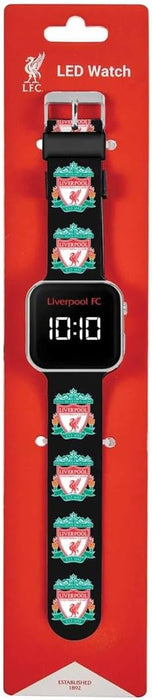 Liverpool FC Badge Unisex Kids Black Watch