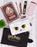 Harry Potter Hedwig Hogwarts Crest Logo Womens Red Stationery Set