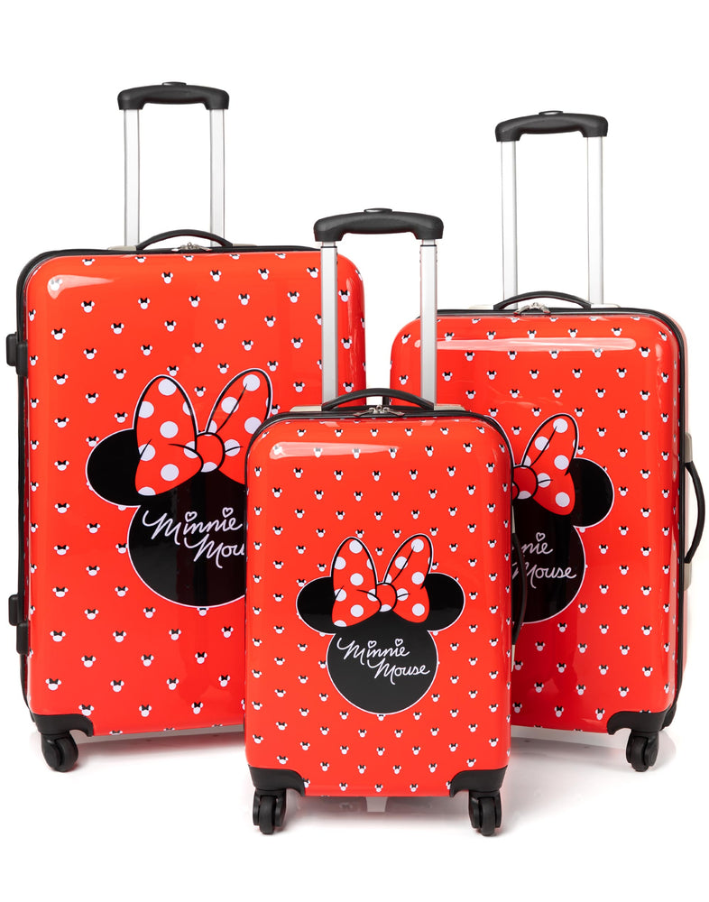 Disney Minnie Mouse Suitcase Cabin Small Medium OR Large Hard