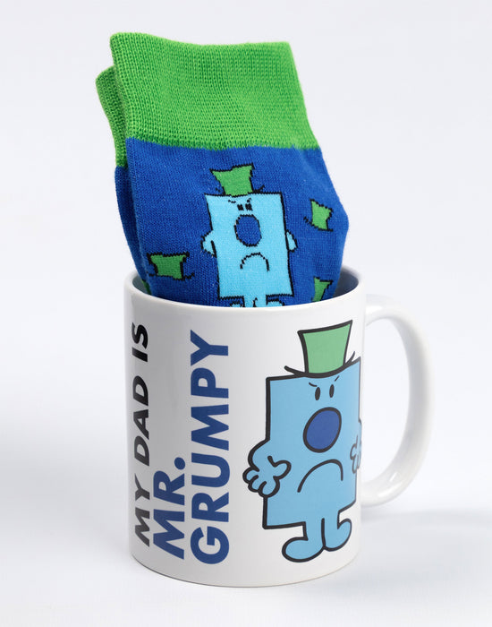 Mr. Men Mr Grumpy Men's Mug And Sock Set