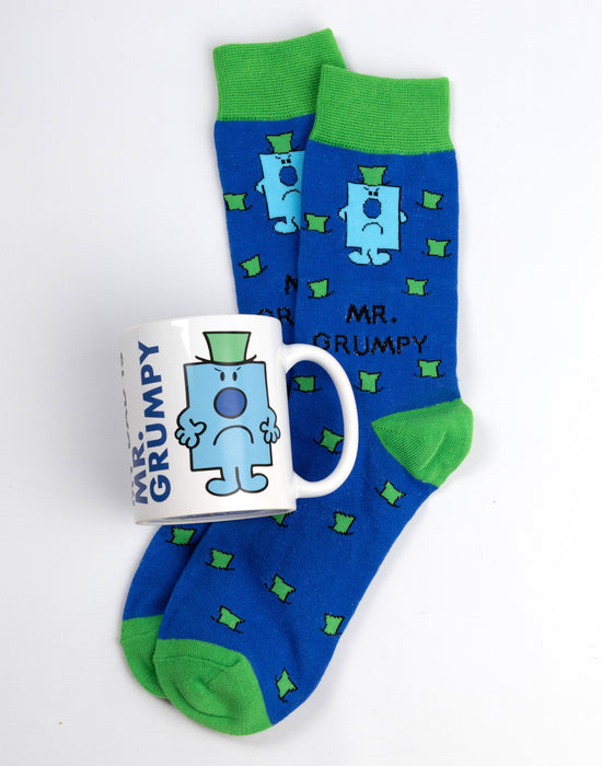 Mr. Men Mr Grumpy Men's Mug And Sock Set