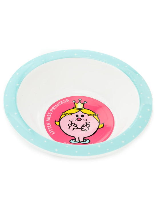 Mr. Men Girls Pink 3 Piece Tableware Set