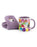 Squishmallows Multi Character Womens Purple Mug and Sock Gift Set
