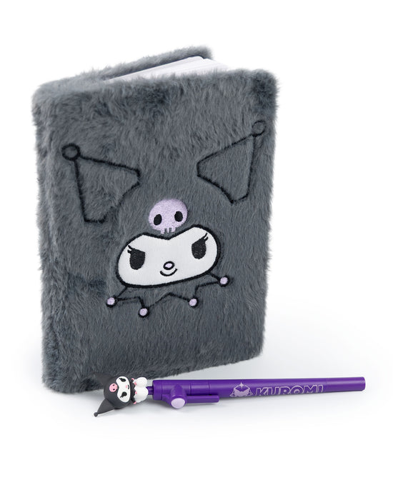 Hello Kitty Kuromi Unisex Kids Grey Composition Notebook and Pen
