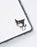 Hello Kitty Kuromi Unisex Kids Grey Composition Notebook and Pen