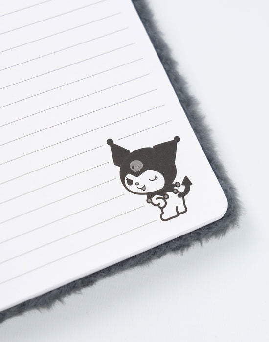 Hello Kitty Kuromi Unisex Kids Grey Composition Notebook and Pen