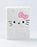 Hello Kitty Character Unisex Kids White Composition Notebook and Pen