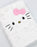 Hello Kitty Character Unisex Kids White Composition Notebook and Pen
