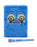 KPop Demon Hunters Derpy Tiger Unisex Kids Blue Composition Notebook and Pen