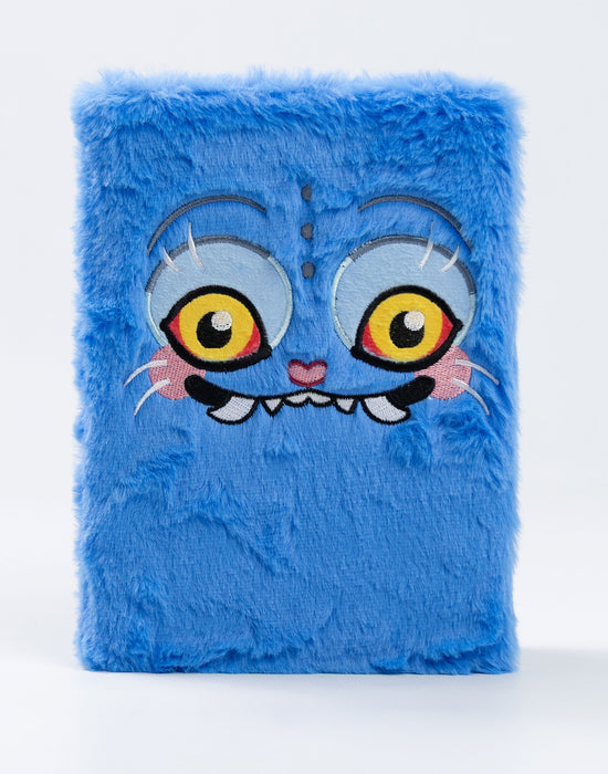 KPop Demon Hunters Derpy Tiger Unisex Kids Blue Composition Notebook and Pen