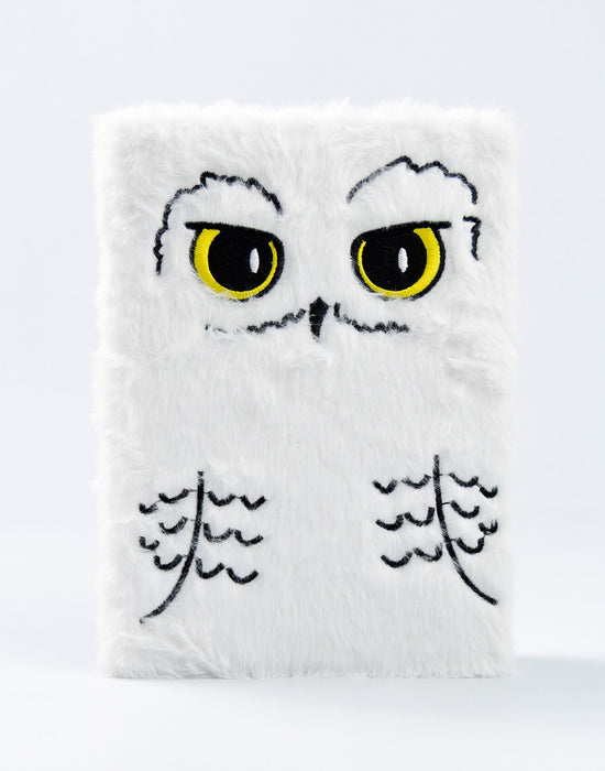 Harry Potter Hedwig Unisex Kids White Composition Notebook and Pen