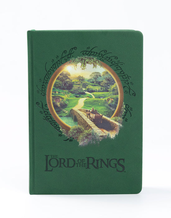 Lord Of The Rings Scenic Unisex Kids Green Composition Notebook and Pen