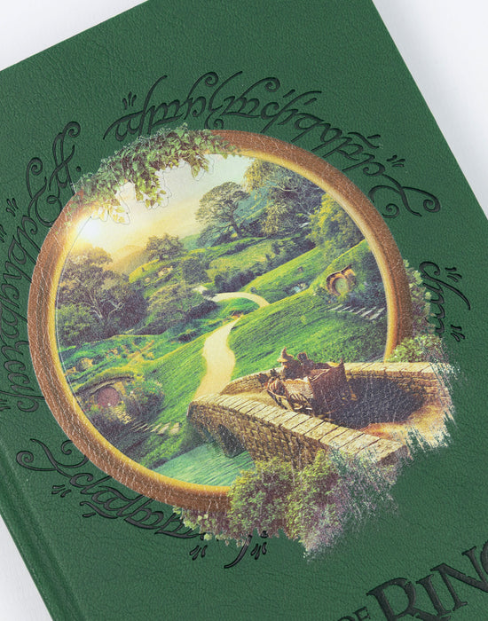 Lord Of The Rings Scenic Unisex Kids Green Composition Notebook and Pen