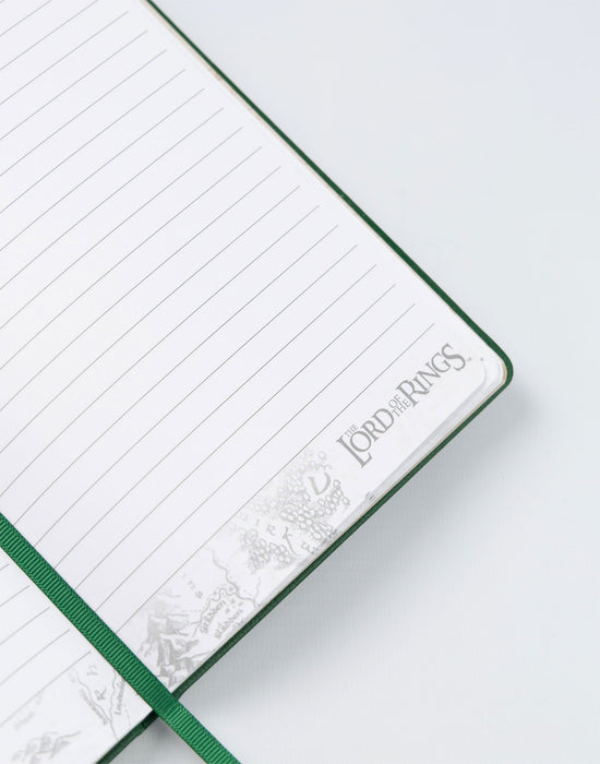 Lord Of The Rings Scenic Unisex Kids Green Composition Notebook and Pen