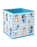 Bluey Multi Character Unisex Kids Blue Storage Cube Twin Pack