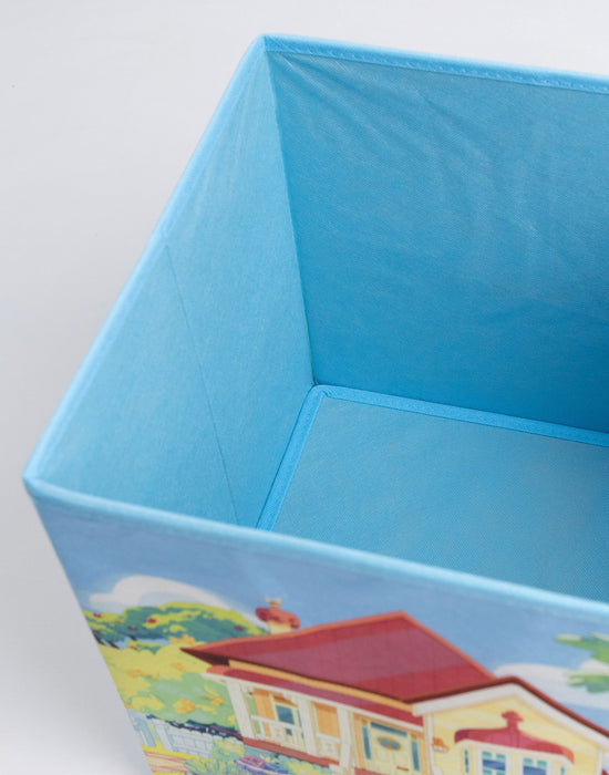 Bluey Multi Character Unisex Kids Blue Storage Cube Twin Pack