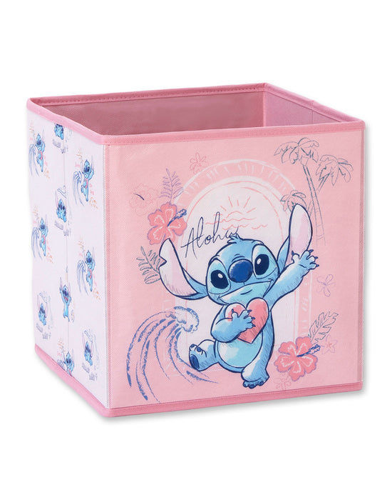 Lilo & Stitch Character Girls Pink Storage Cube Twin Pack